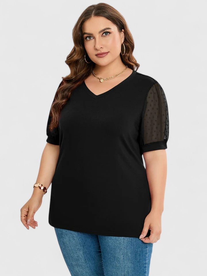 Emily & Isabella Brooks | Comfortable V-Neck Top