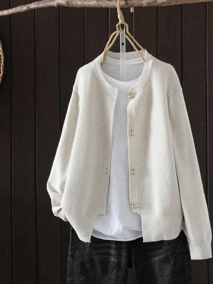 Emily & Isabella Brooks | Pearl-Button Cardigan
