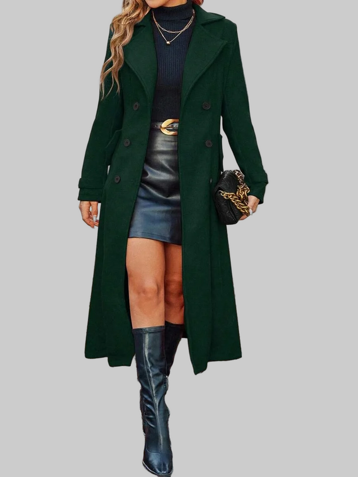 Emily & Isabella Brooks | Double-Breasted Wool Coat