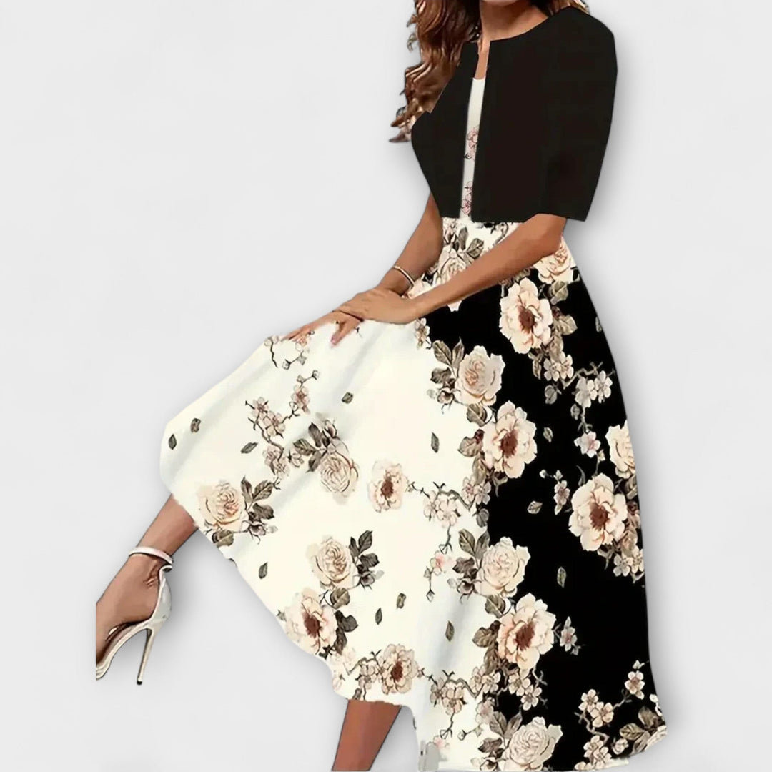 Emily & Isabella Brooks | Midi Dress with Blazer