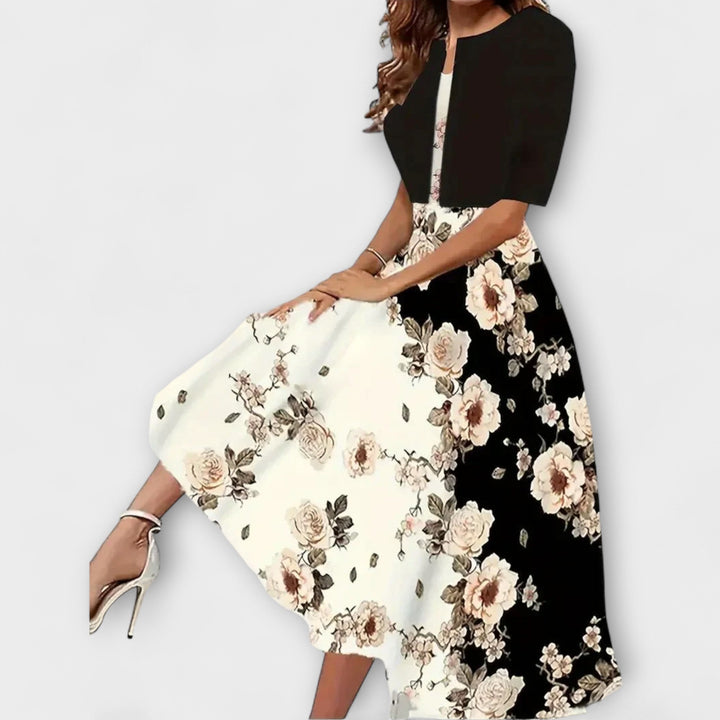 Emily & Isabella Brooks | Midi Dress with Blazer