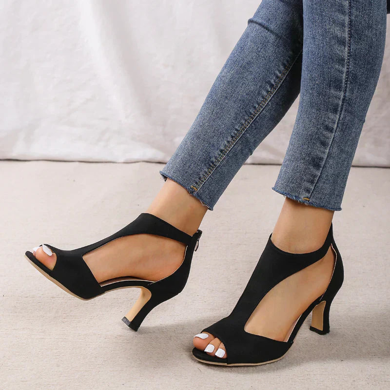 Emily & Isabella Brooks | Comfort Sandals with Heels