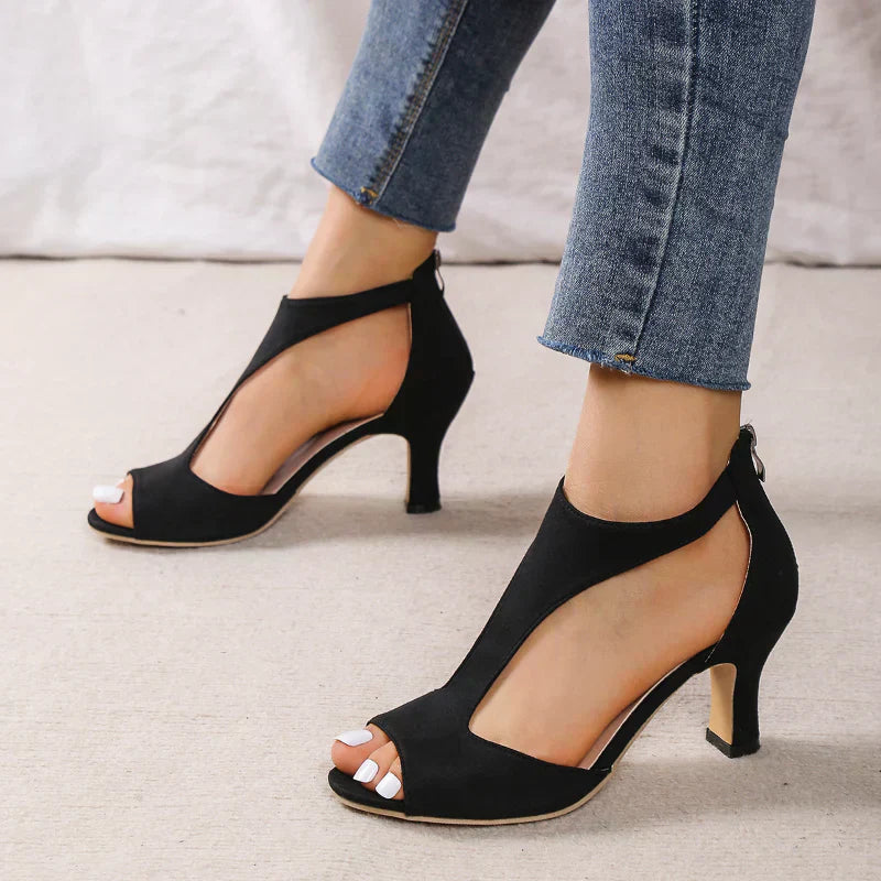 Emily & Isabella Brooks | Comfort Sandals with Heels