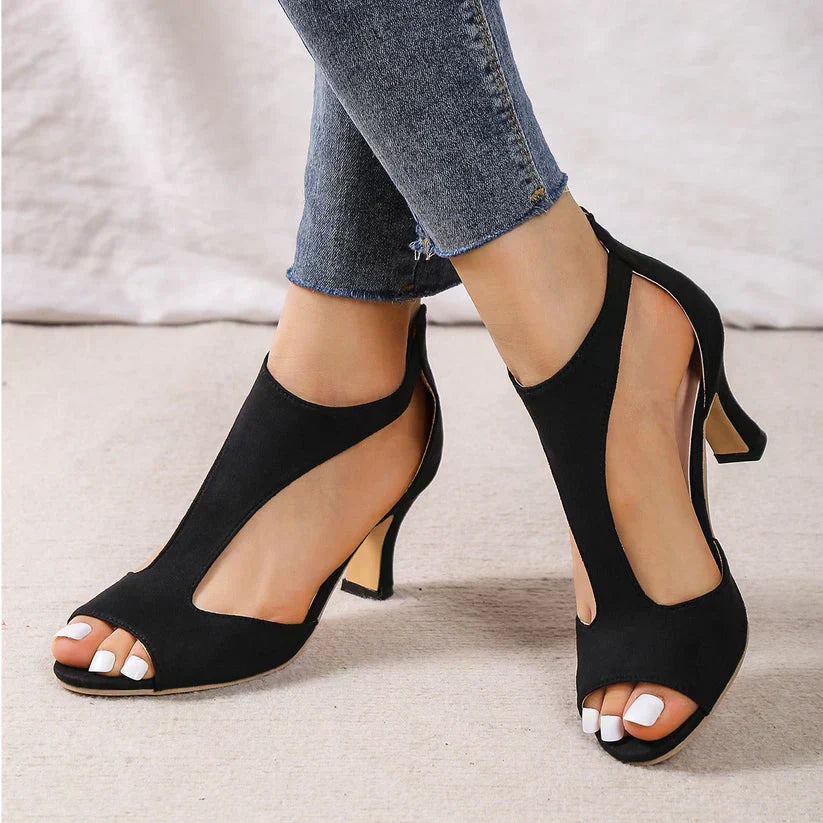 Emily & Isabella Brooks | Comfort Sandals with Heels