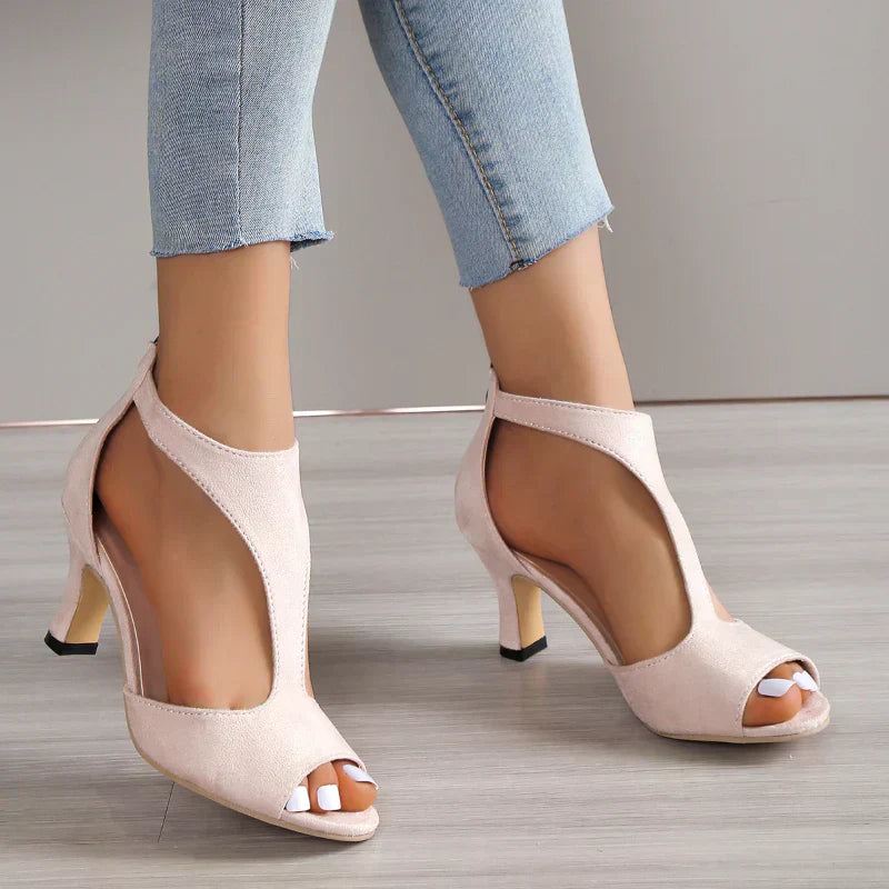 Emily & Isabella Brooks | Comfort Sandals with Heels