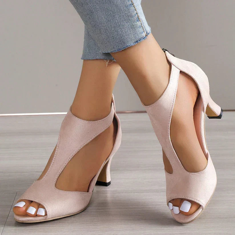 Emily & Isabella Brooks | Comfort Sandals with Heels
