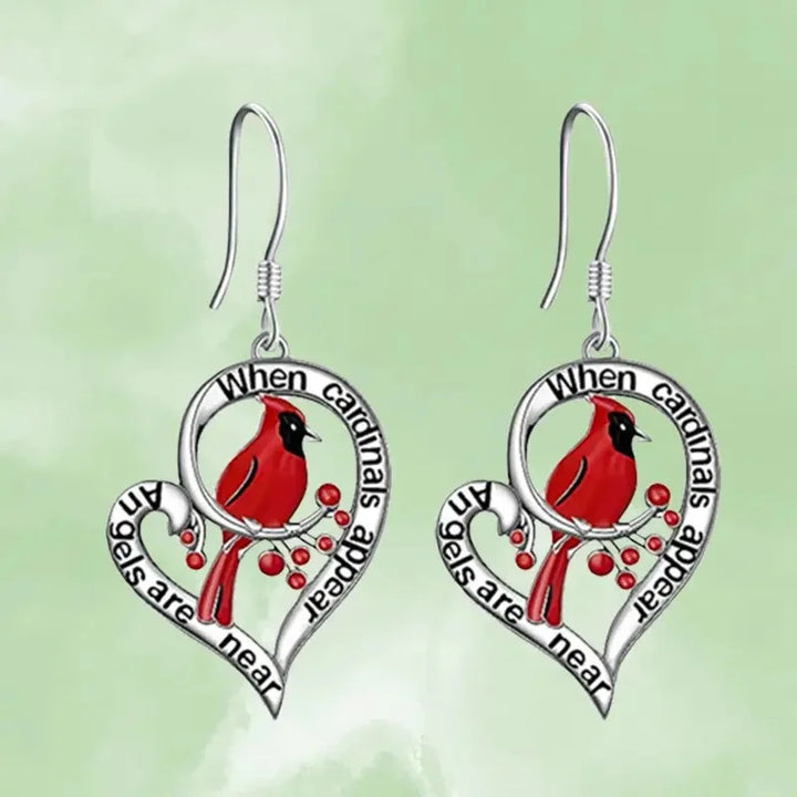 Emily & Isabella Brooks | Heart Drop Design Earrings