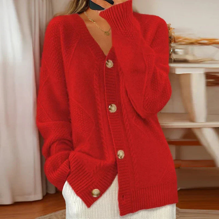 Emily & Isabella Brooks | Cable-Knit Cardigan