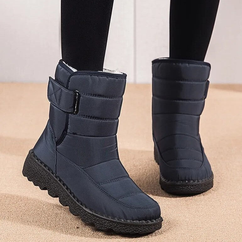 Emily & Isabella Brooks | Women's Winter Boots, Velcro Strap