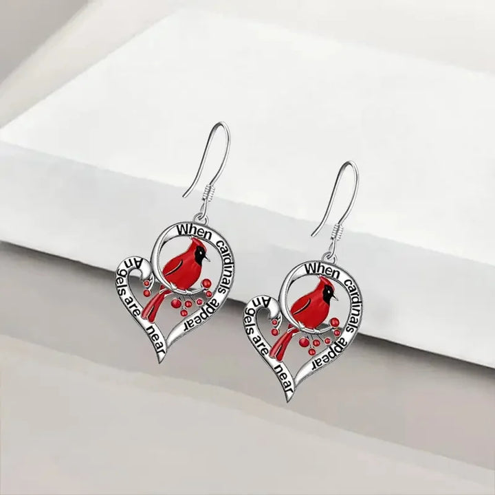 Emily & Isabella Brooks | Heart Drop Design Earrings