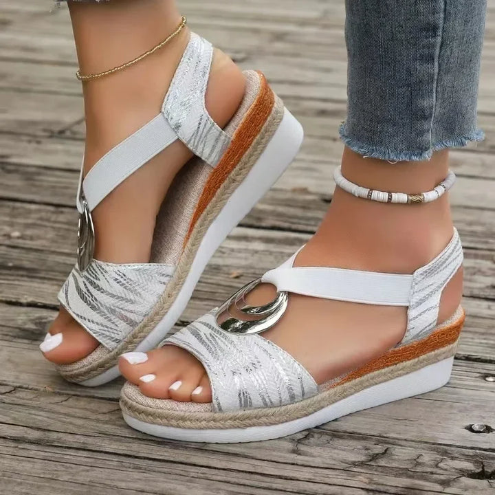 Emily & Isabella Brooks | Elegant Comfort Sandals