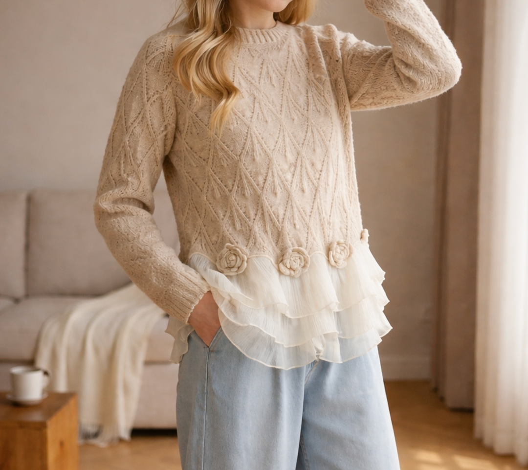 Emily & Isabella Brooks | Ruffle Cardigan