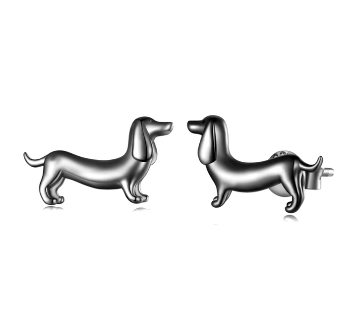 Emily & Isabella Brooks | Precious Metal Dachshund Pendant