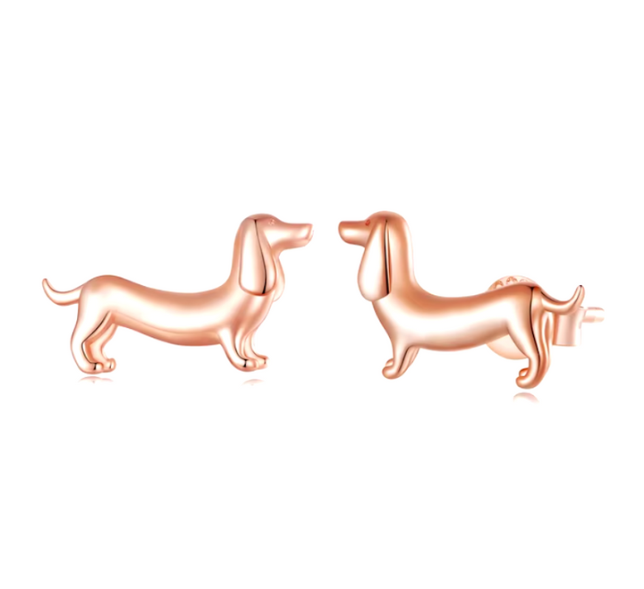 Emily & Isabella Brooks | Precious Metal Dachshund Pendant