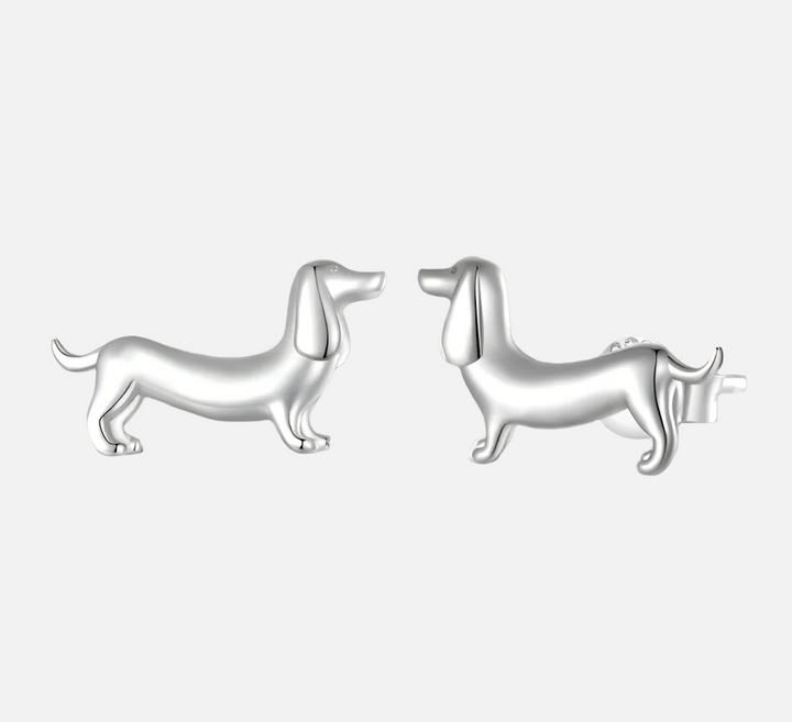 Emily & Isabella Brooks | Precious Metal Dachshund Pendant