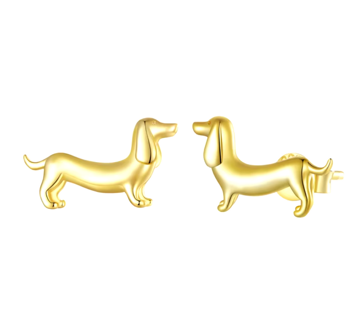 Emily & Isabella Brooks | Precious Metal Dachshund Pendant