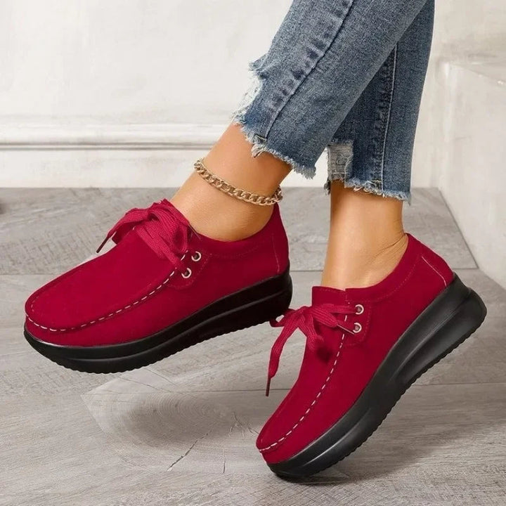Emily & Isabella Brooks | Lace Up Shoes with Non Slip Sole