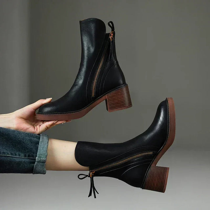 Emily & Isabella Brooks | Women's Leather Ankle Boots