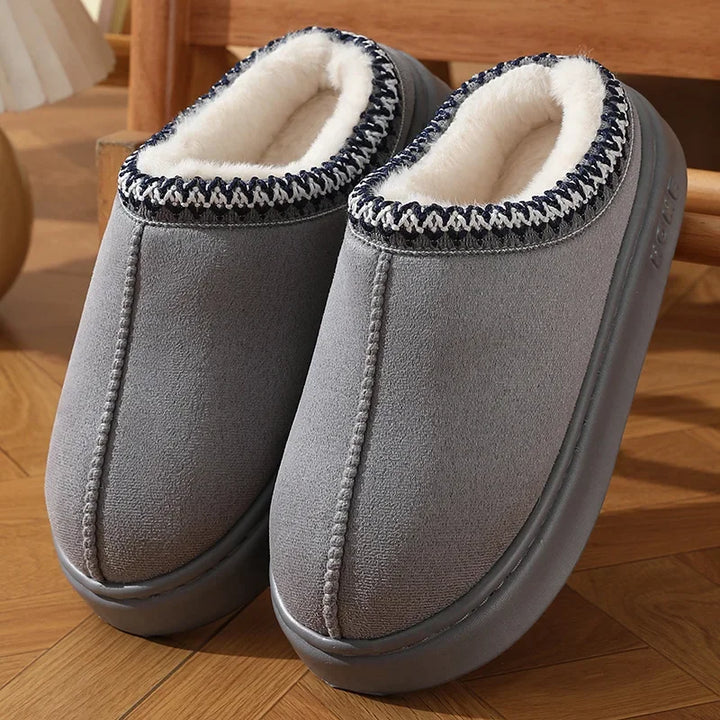 Emily & Isabella Brooks | Fluffy Platform Slippers