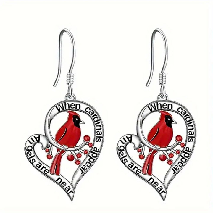 Emily & Isabella Brooks | Heart Drop Design Earrings
