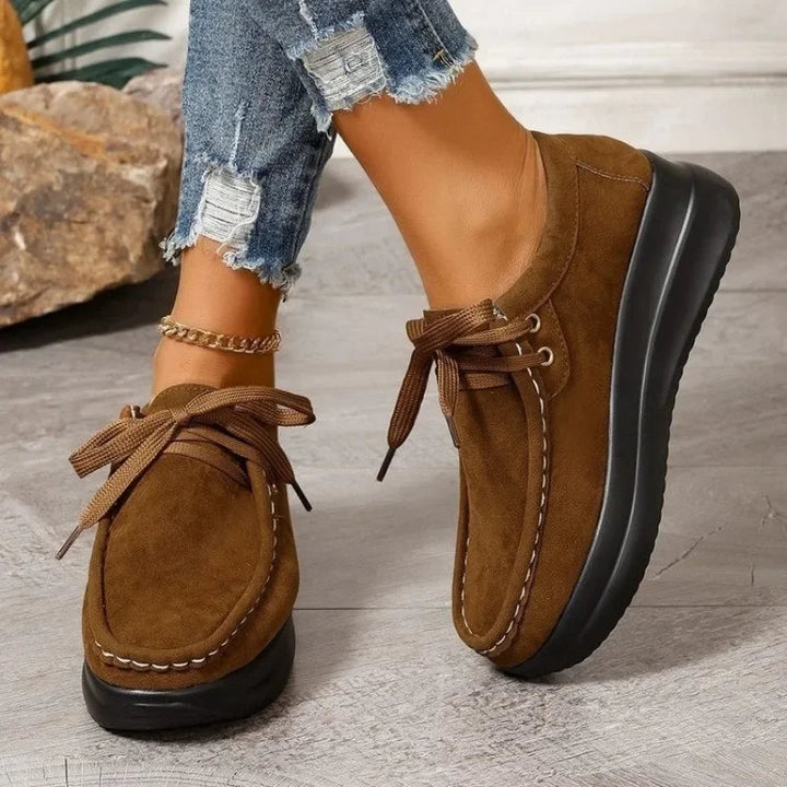 Emily & Isabella Brooks | Lace Up Shoes with Non Slip Sole