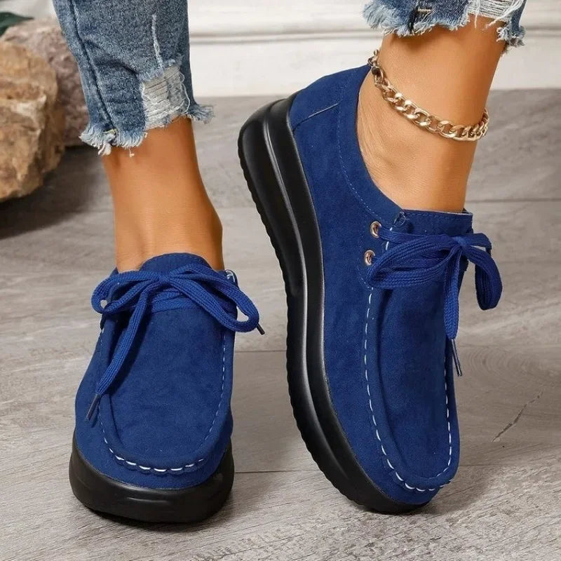 Emily & Isabella Brooks | Lace Up Shoes with Non Slip Sole