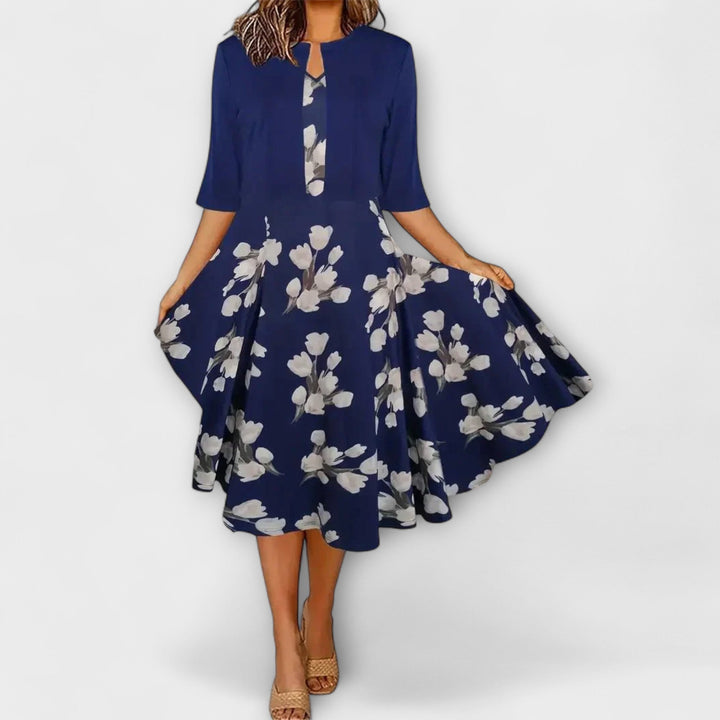 Emily & Isabella Brooks | Midi Dress with Blazer