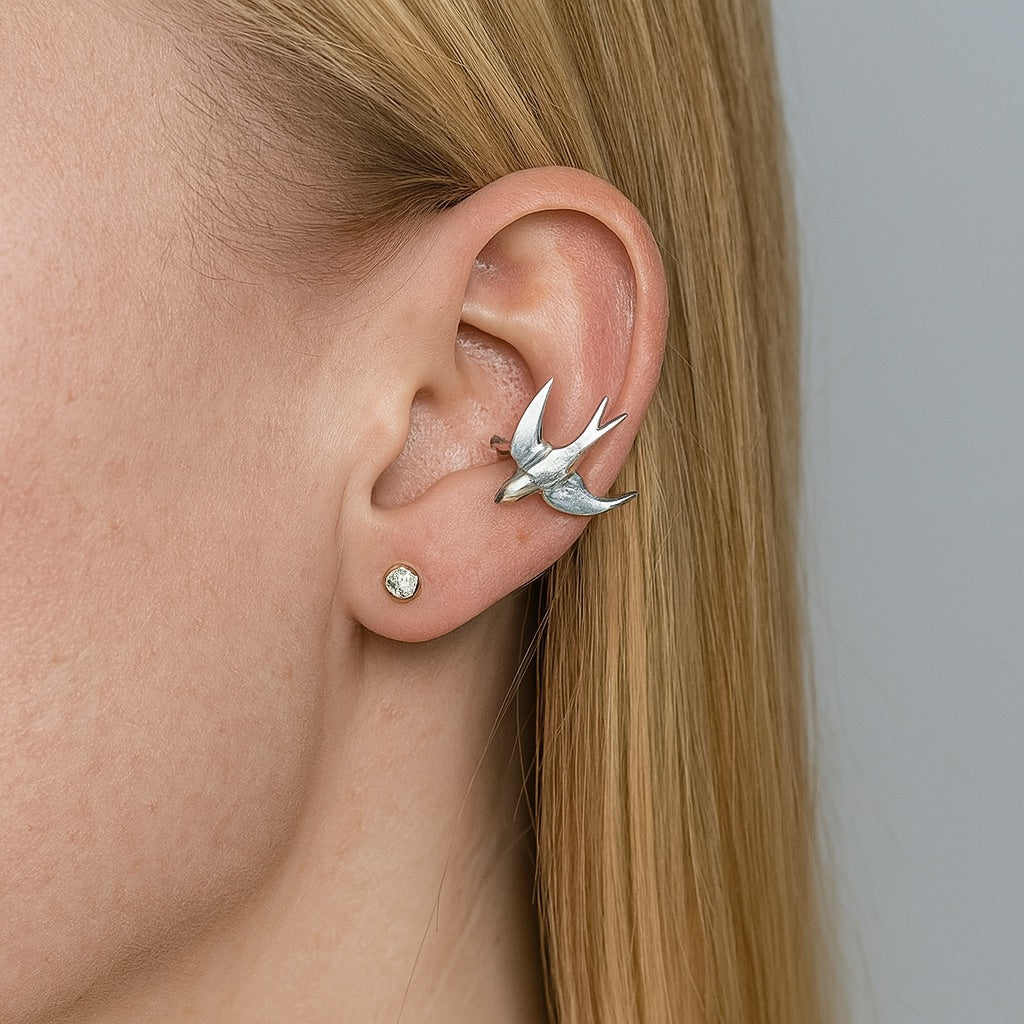 Emily & Isabella Brooks | Silver Clip-On Earrings