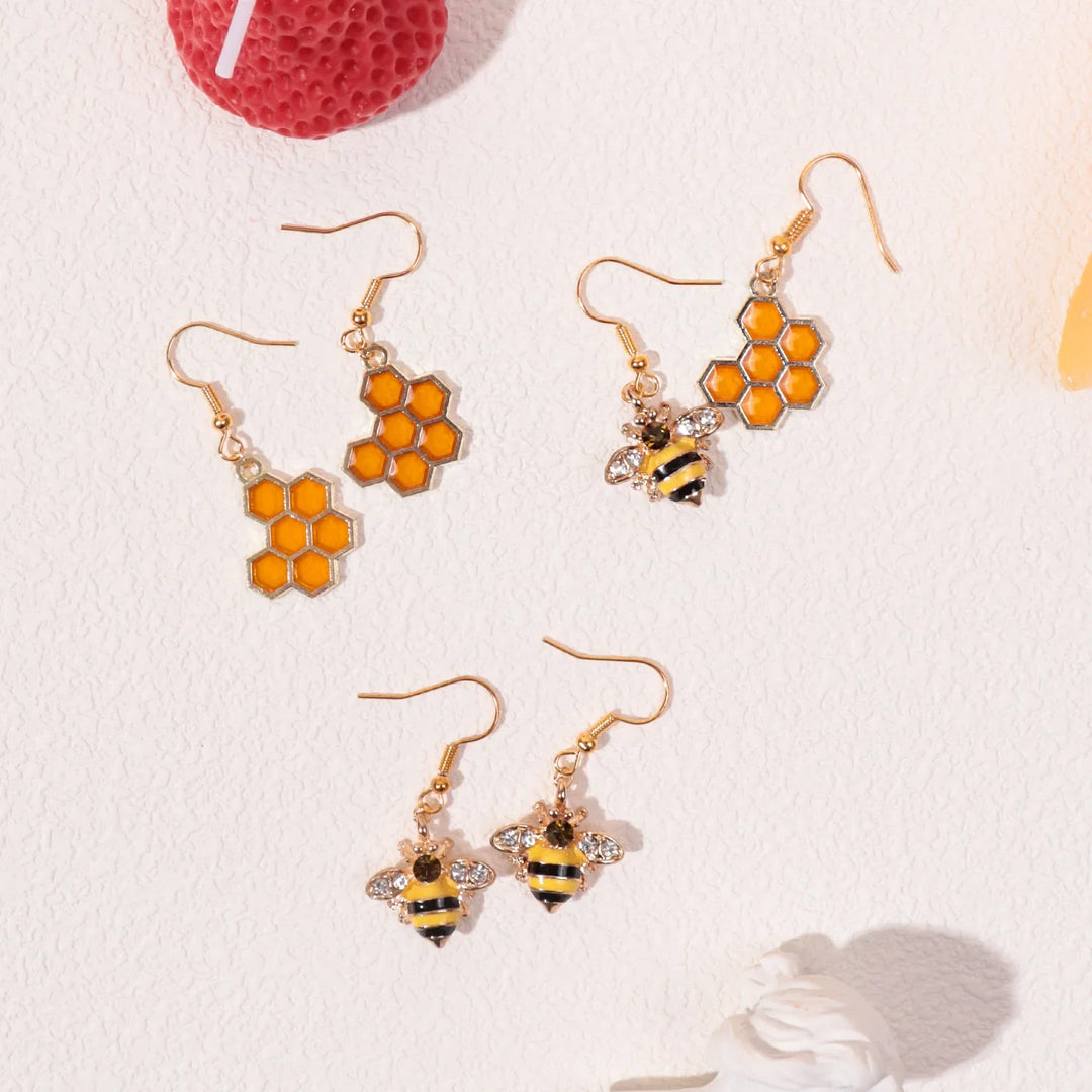 Emily & Isabella Brooks | Crystal Earrings in Gold
