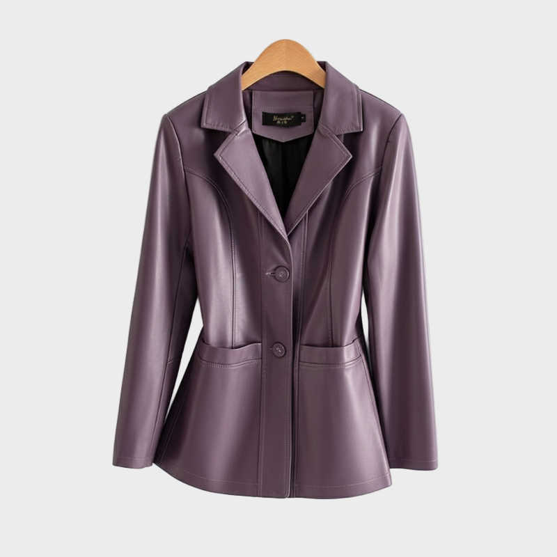 Emily & Isabella Brooks | Sheepfur Leather Jacket