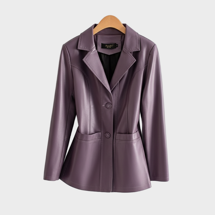 Emily & Isabella Brooks | Sheepfur Leather Jacket