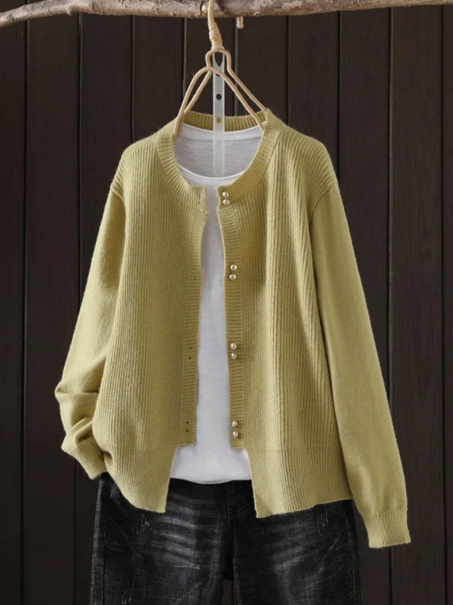 Emily & Isabella Brooks | Pearl-Button Cardigan