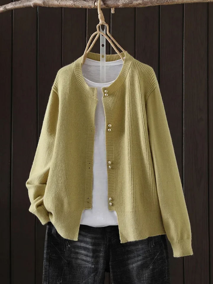 Emily & Isabella Brooks | Pearl-Button Cardigan