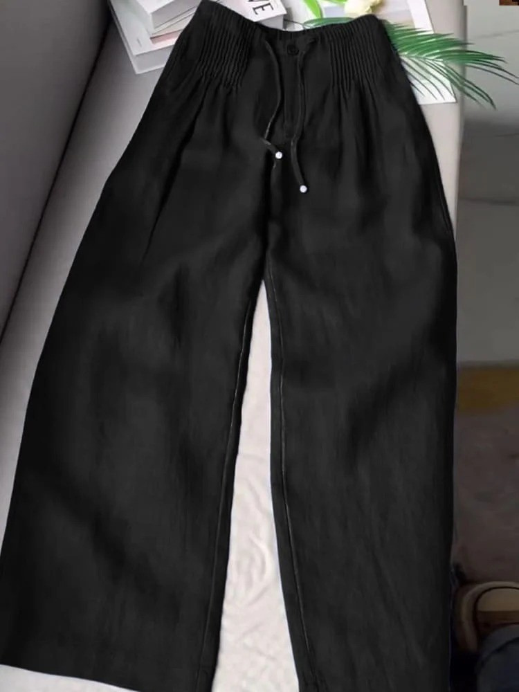 Emily & Isabella Brooks | Pleated Comfort Fit Pants