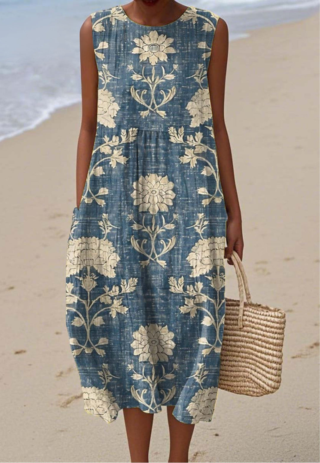 Emily & Isabella Brooks | Summer Dress with Floral Print