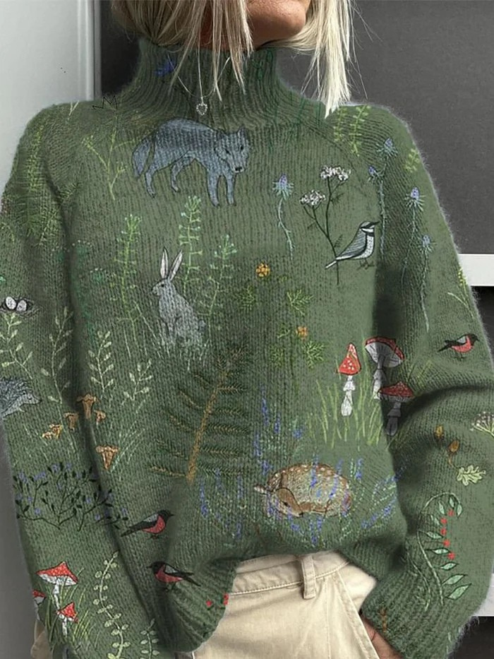 Emily & Isabella Brooks | Turtleneck Sweater, Warm, Elegant