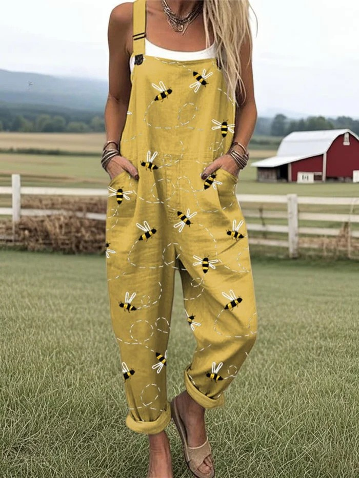 Emily & Isabella Brooks | Embroidered Pattern Jumpsuit