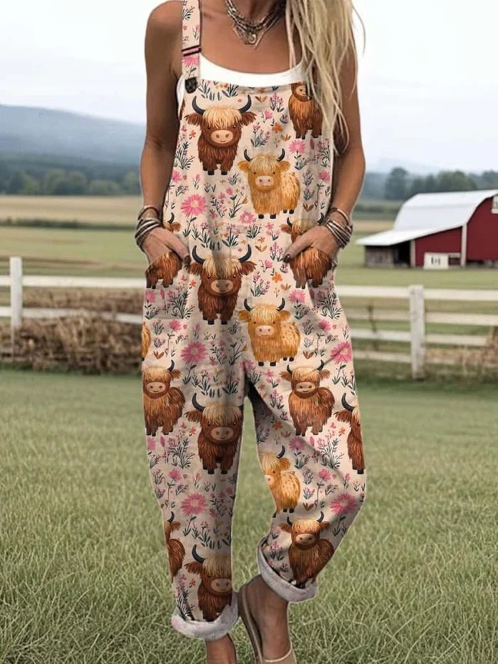 Emily & Isabella Brooks | Embroidered Pattern Jumpsuit