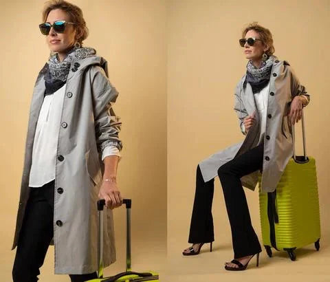 Emily & Isabella Brooks | Waterproof Trench Coat