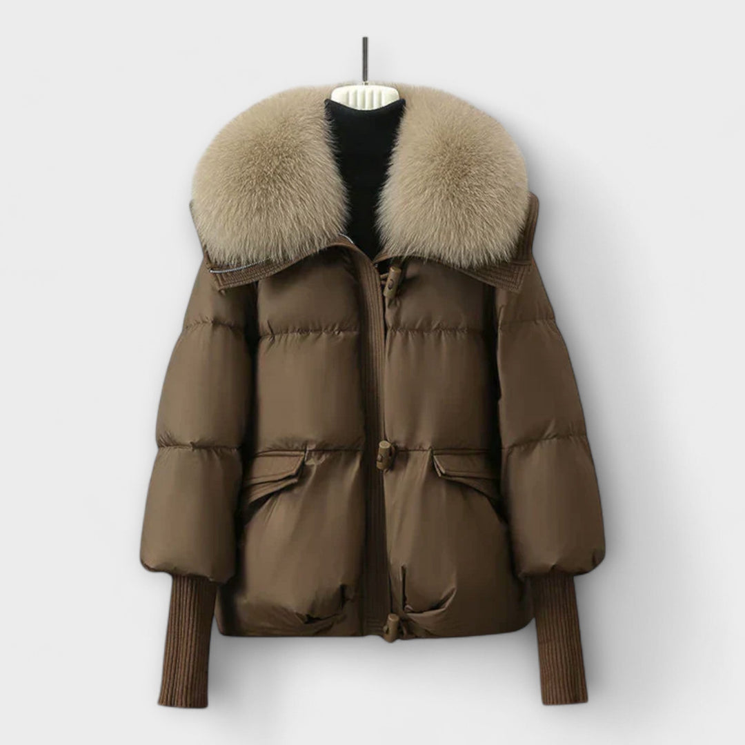 Emily & Isabella Brooks | Elegant Fur Jacket