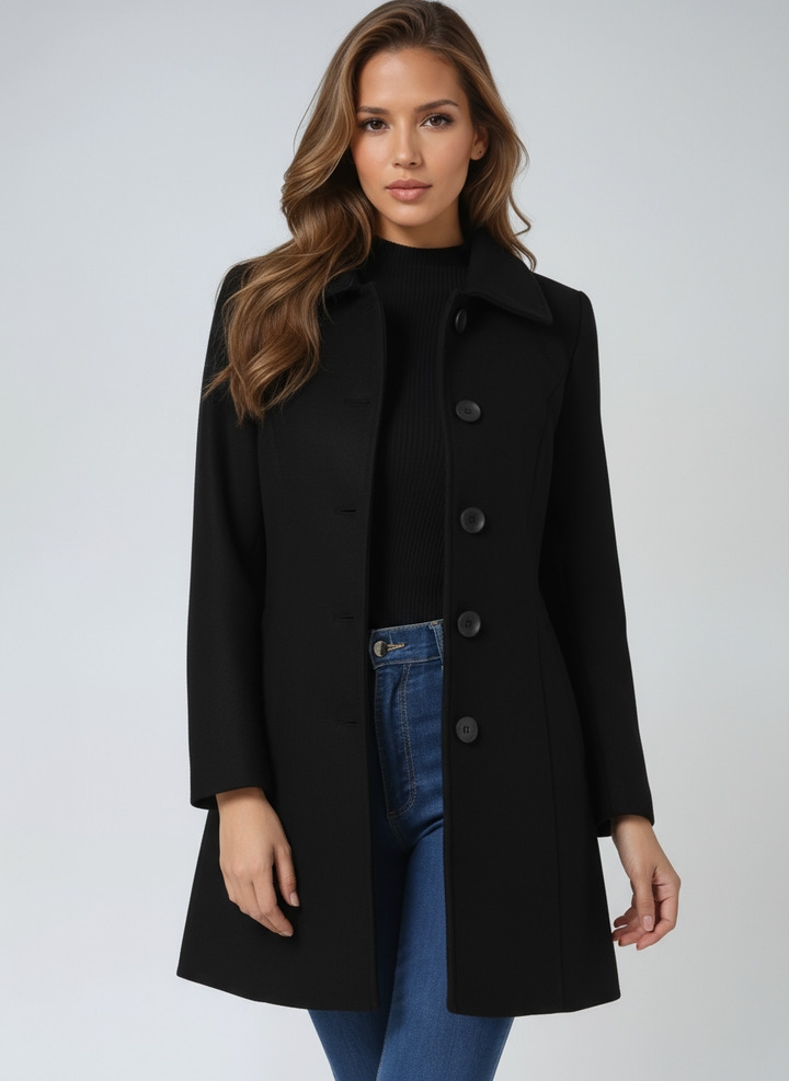 Emily & Isabella Brooks | women's winter coat, button front