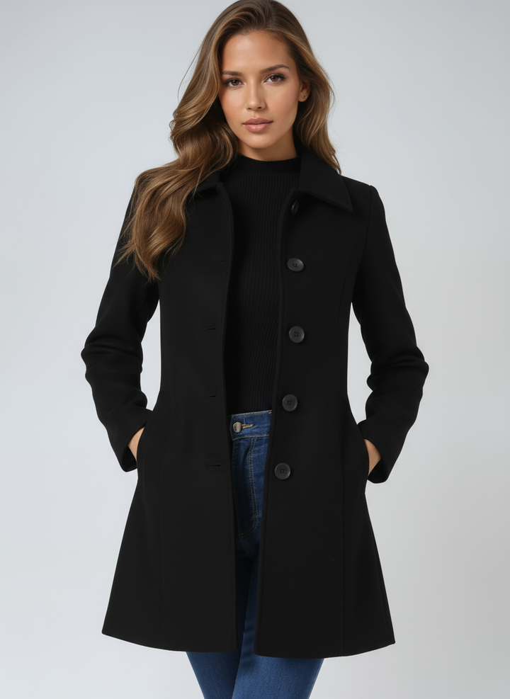 Emily & Isabella Brooks | women's winter coat, button front