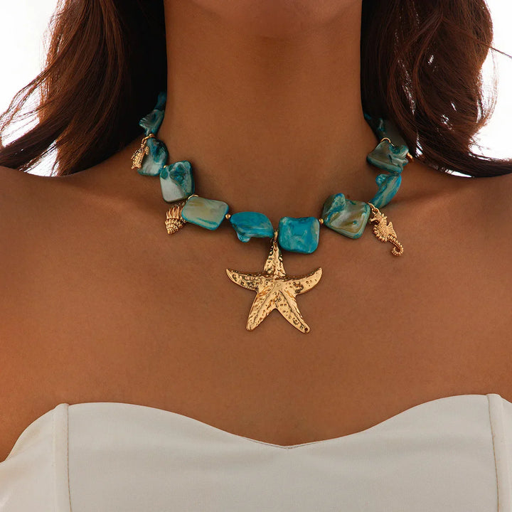 Emily & Isabella Brooks | Blue Necklace