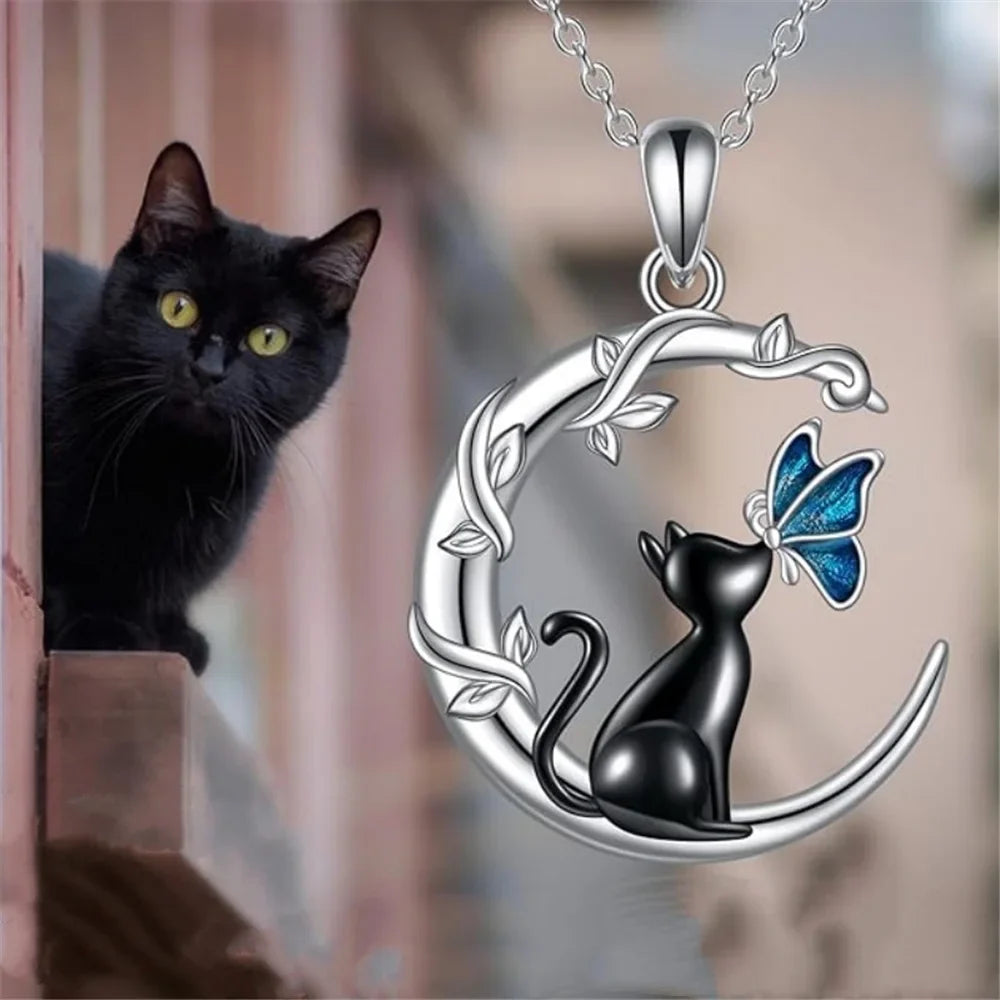 Emily & Isabella Brooks | Butterfly Crystal Pendant Necklace