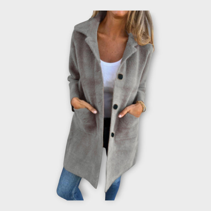 Emily & Isabella Brooks | Wool Coat with Closure