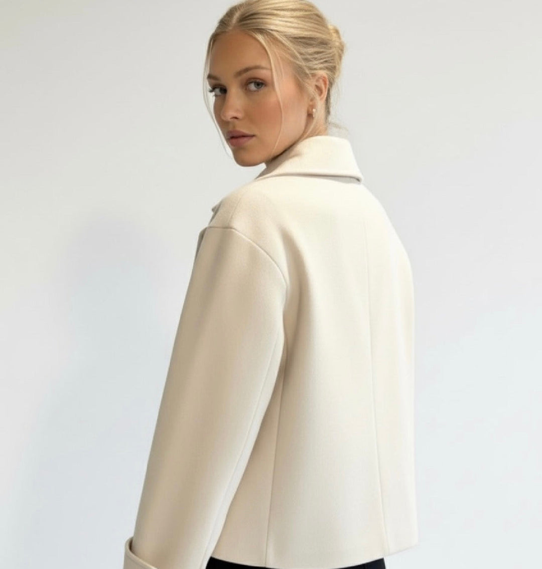 Emily & Isabella Brooks | Blend Double-Breasted Trench Coat