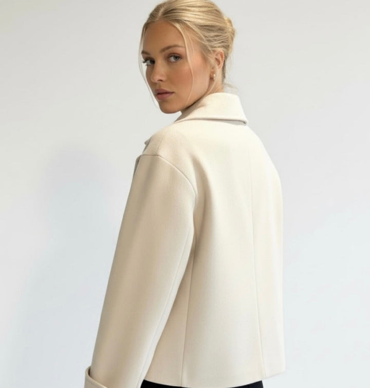 Emily & Isabella Brooks | Blend Double-Breasted Trench Coat