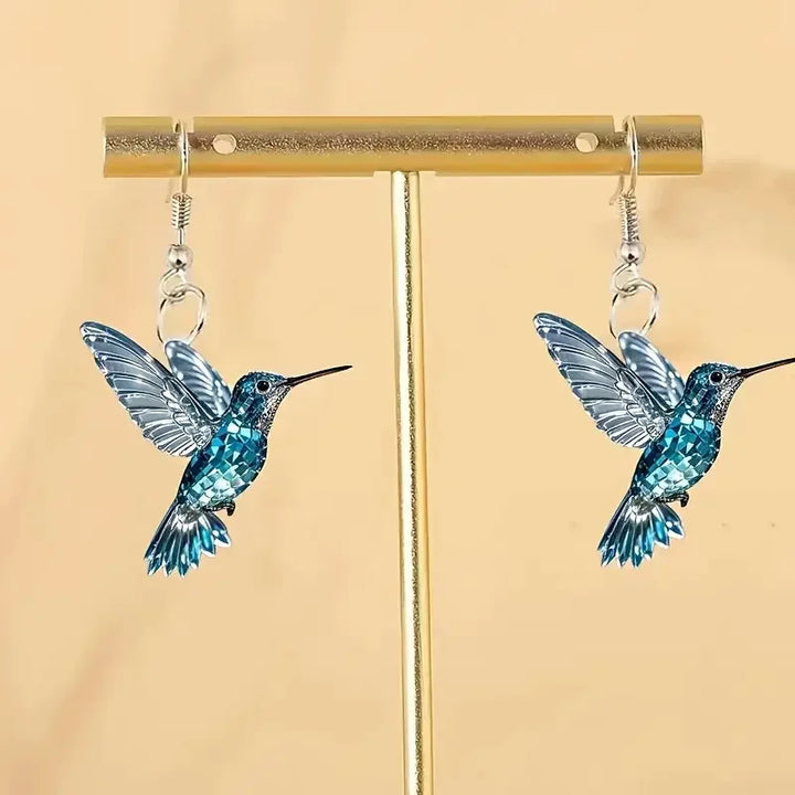 Emily & Isabella Brooks | Blue Crystal Earrings