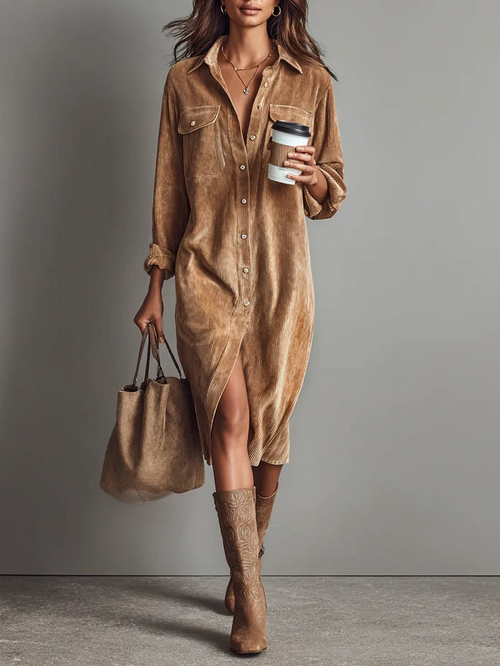 Emily & Isabella Brooks | Flared Hem Dress