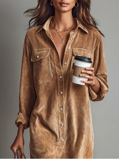 Emily & Isabella Brooks | Flared Hem Dress